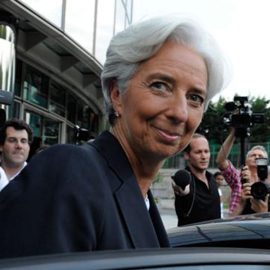 拉嘉德成为IMF首位女性总裁