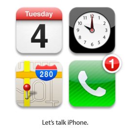 苹果新品下月初发布 或推出iPhone5