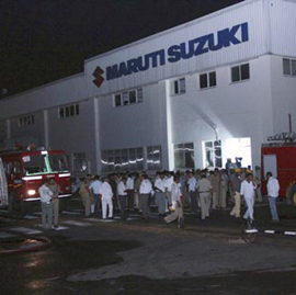 铃木印度工厂骚乱　1死95伤