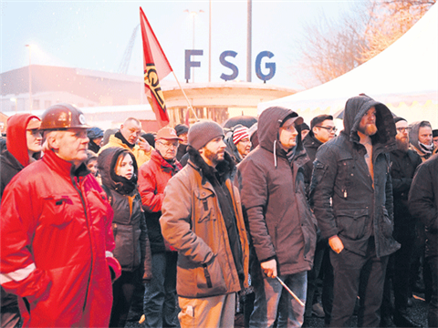 德国工会因待遇问题号召产业工人举行24小时大罢工